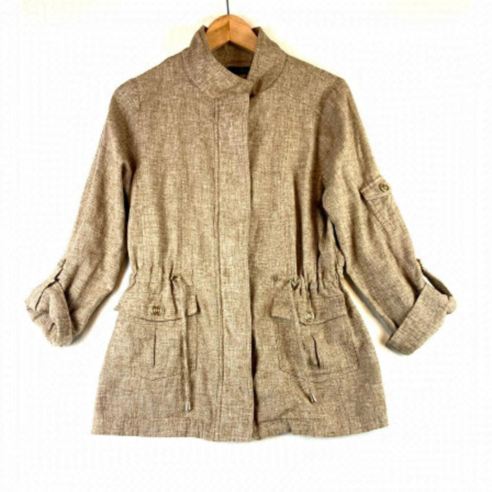 Renuar Women's Light Brown Jacket Size 8